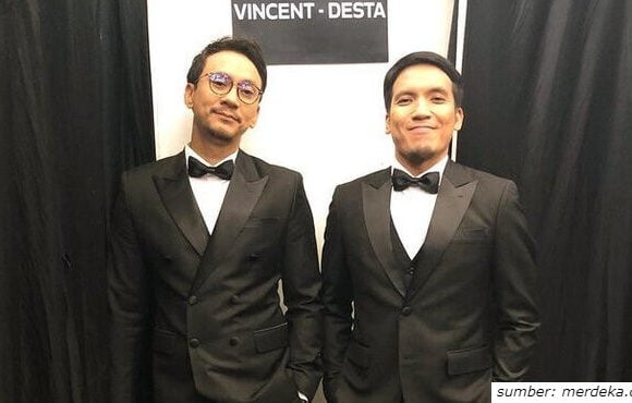 potret kantor vincent dan desta