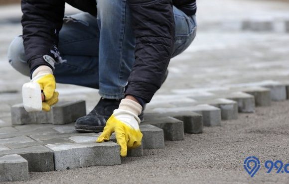 cara menghitung kebutuhan paving block