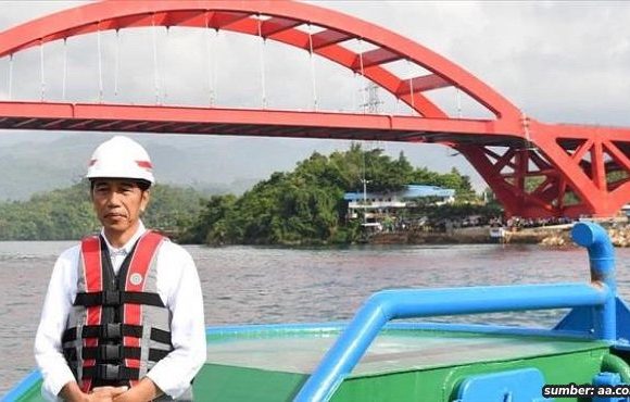 pembangunan jembatan di papua