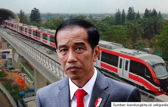 proyek lrt milik jokowi