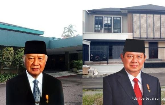 rumah keluarga cikeas vs keluarga cendana