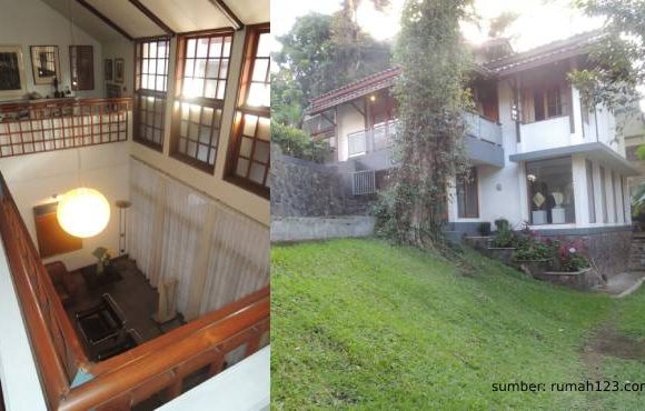 rumah sultan di bandung bergaya kolonial