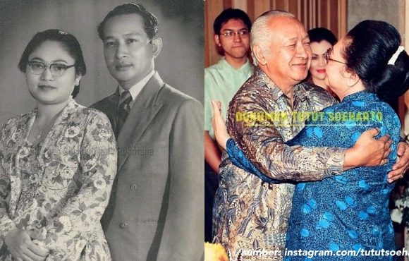 soeharto dan ibu tien