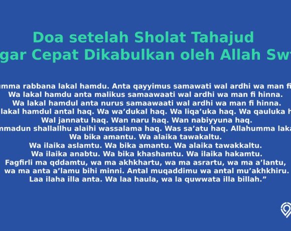 doa sholat tahajud agar cepat dikabulkan oleh allah swt