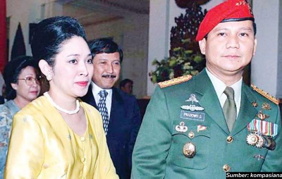 prabowo subianto dan titiek soeharto