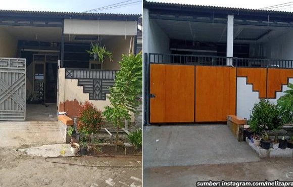 renovasi rumah subsidi bagian depan