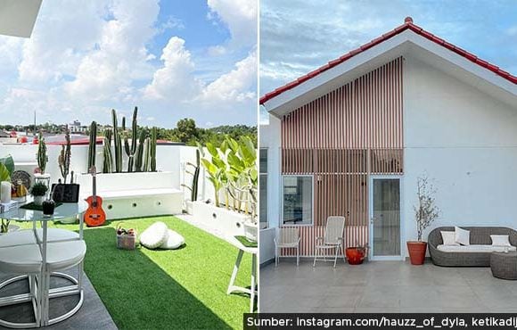 desain rooftop rumah sederhana