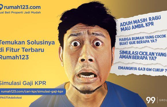 langkah menggunakan fitur simulasi gaji kpr rumah123