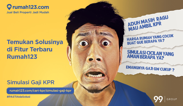 langkah menggunakan fitur simulasi gaji kpr rumah123