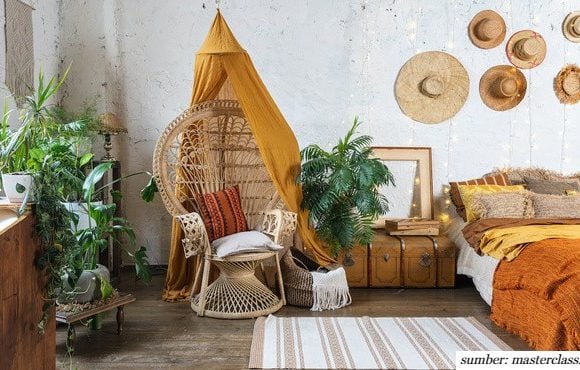 penjelasan desain bohemian