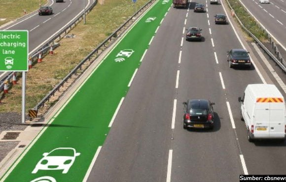 electric charging lane