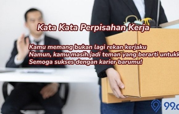 kata kata perpisahan kerja