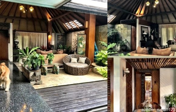 rumah etnik supermewah di jakarta selatan