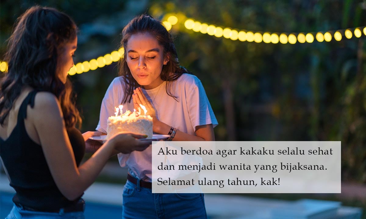 ucapan selamat ulang tahun kakak perempuan