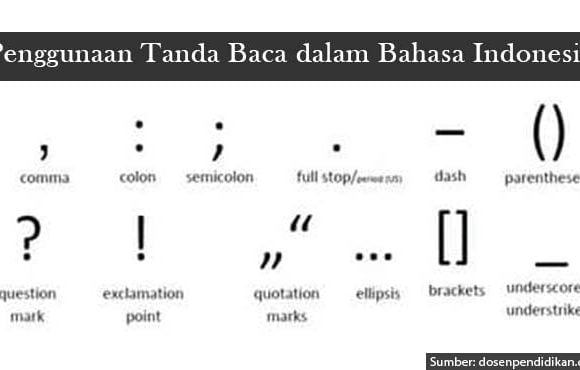 penggunaan tanda baca bahasa indonesia