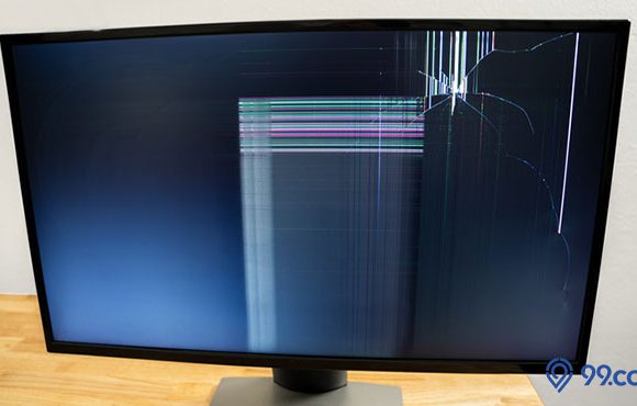 biaya ganti lcd tv pecah