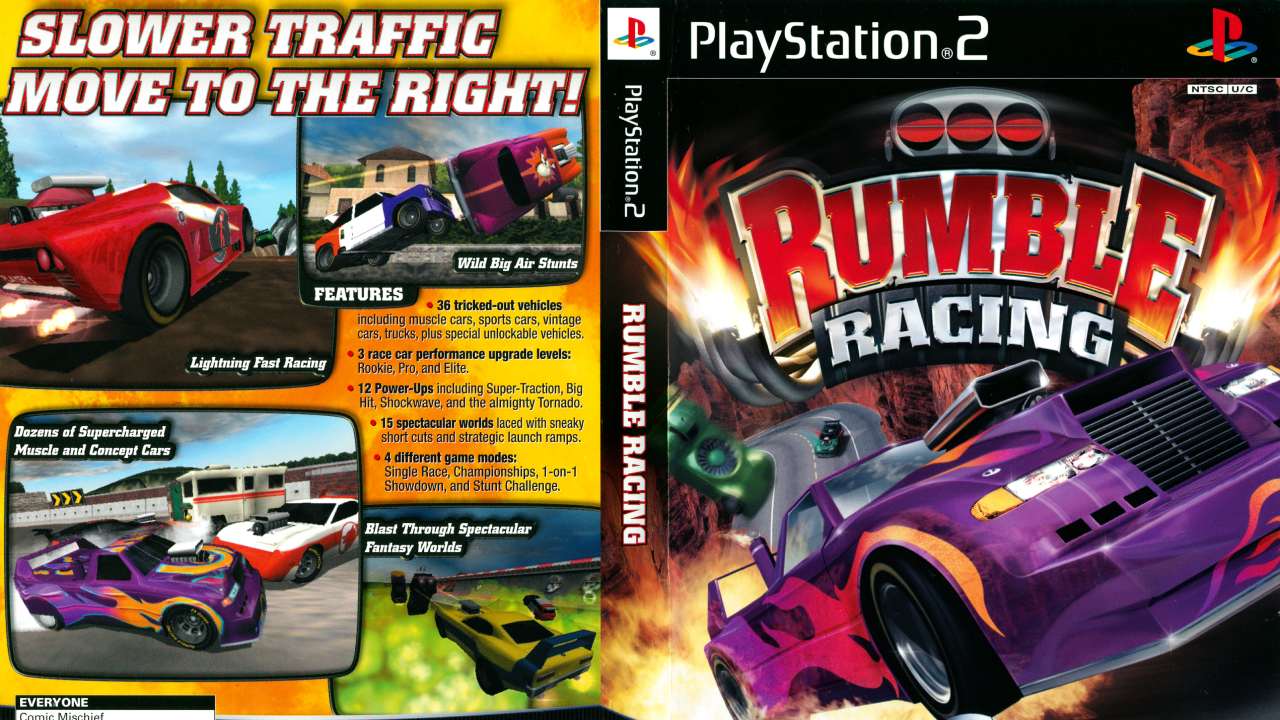 cheat rumble racing ps2