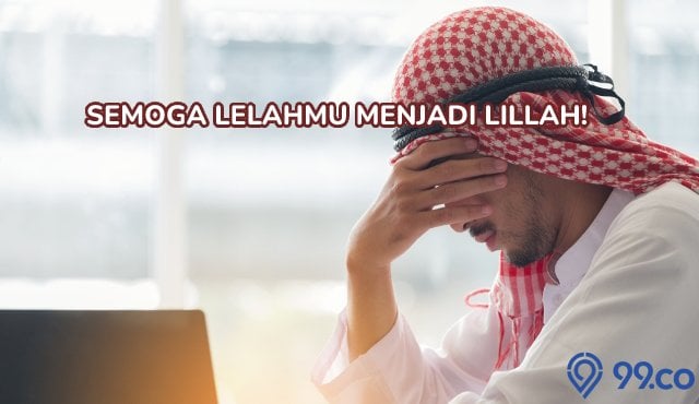 lelah menjadi lillah