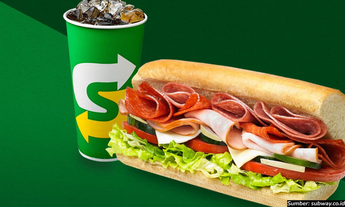 menu subway Indonesia