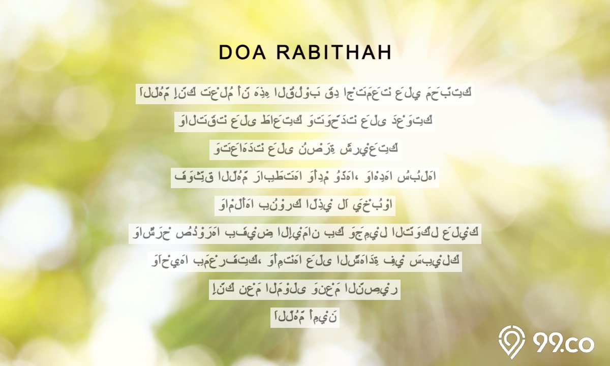 doa rabithah