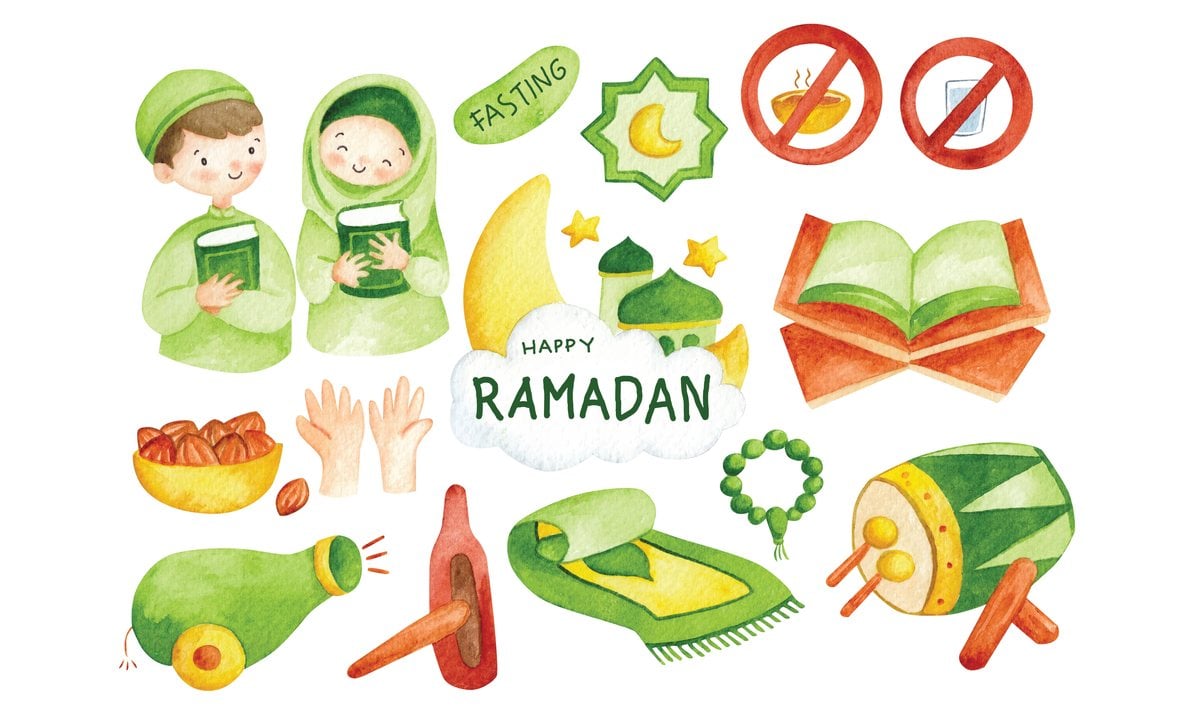 gambar ramadhan kartun