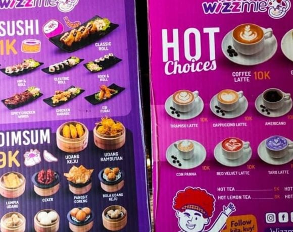 menu wizzmie bandung