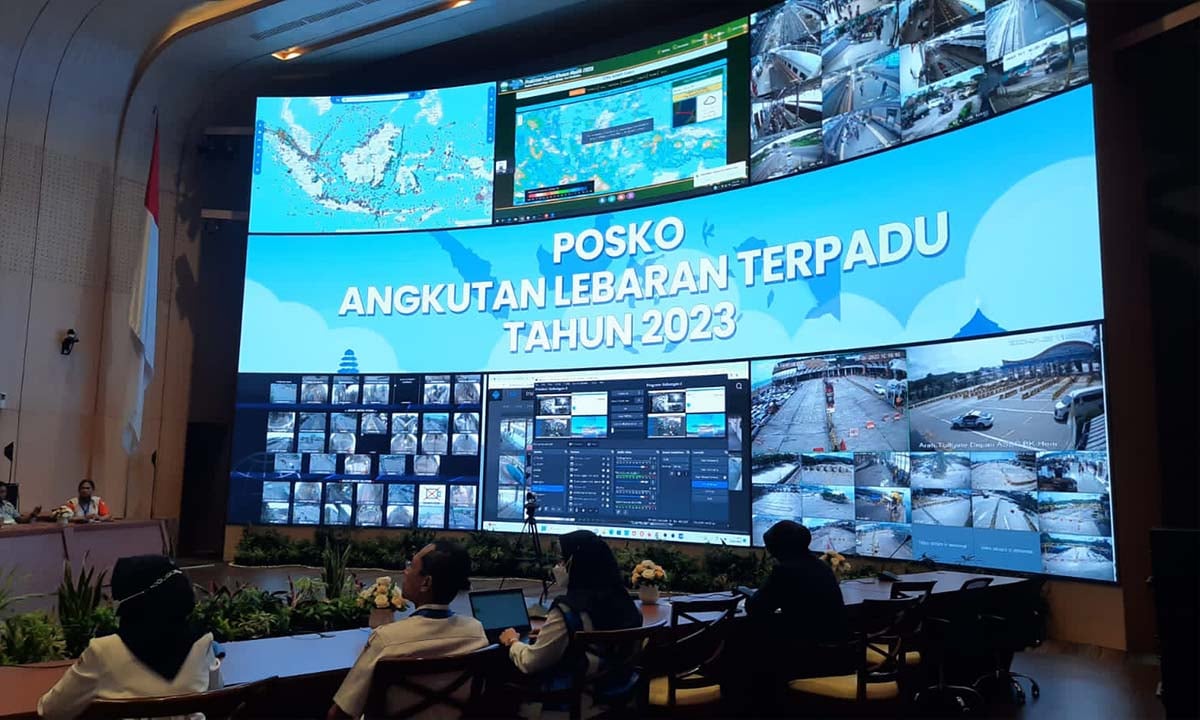 arus balik angkutan umum lebaran 2023 kemenhub