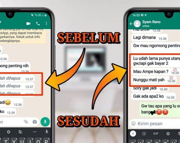 cara melihat chat wa yang sudah dihapus