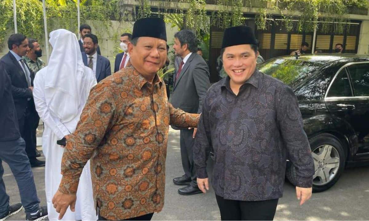 cawapres prabowo erick tohir