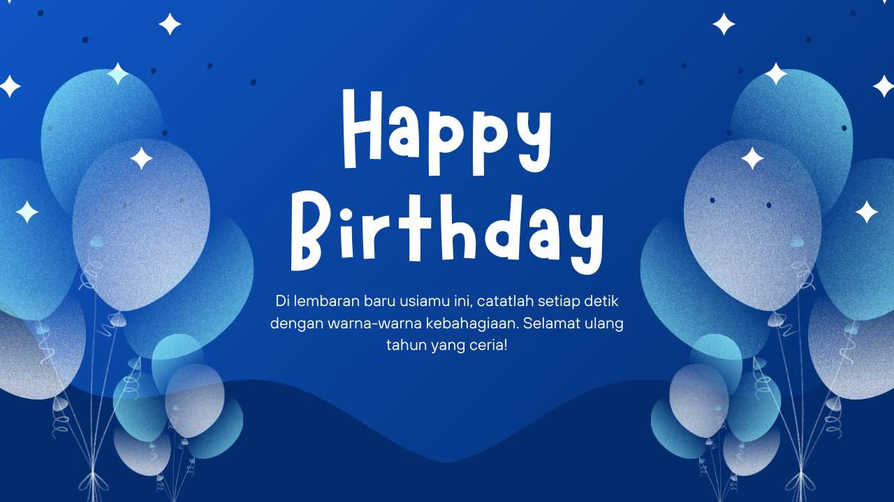 contoh ucapan selamat ulang tahun singkat bermakna