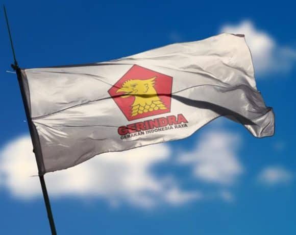 gambar bendera gerindra