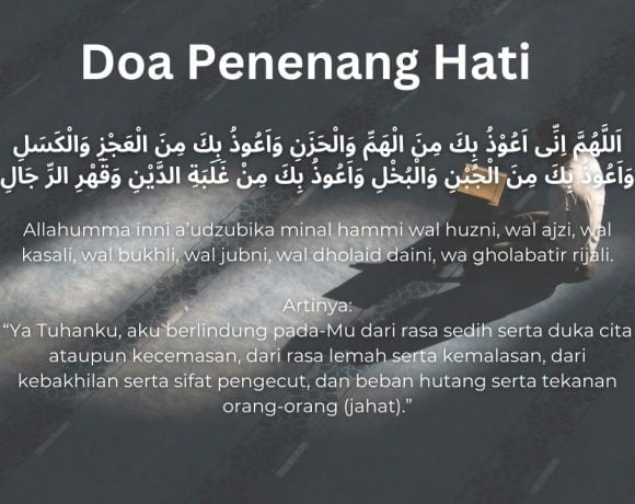 doa penenang hati dan pikiran