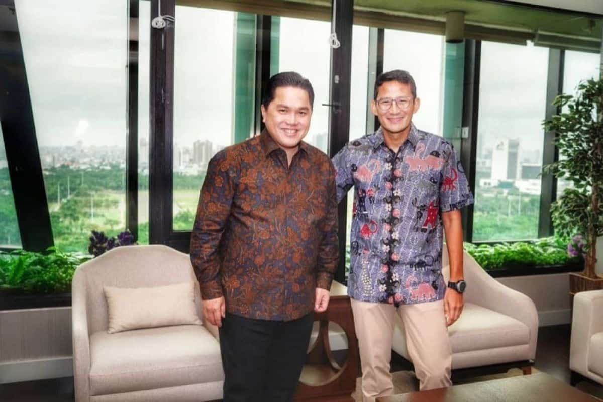 erick thohir dan sandiaga uno