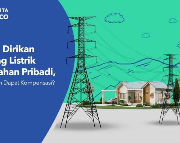 hukum mendirikan tiang listrik pln di lahan pribadi