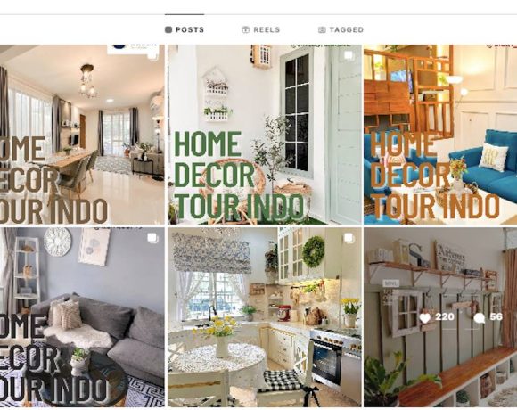 influencer di bidang home decor