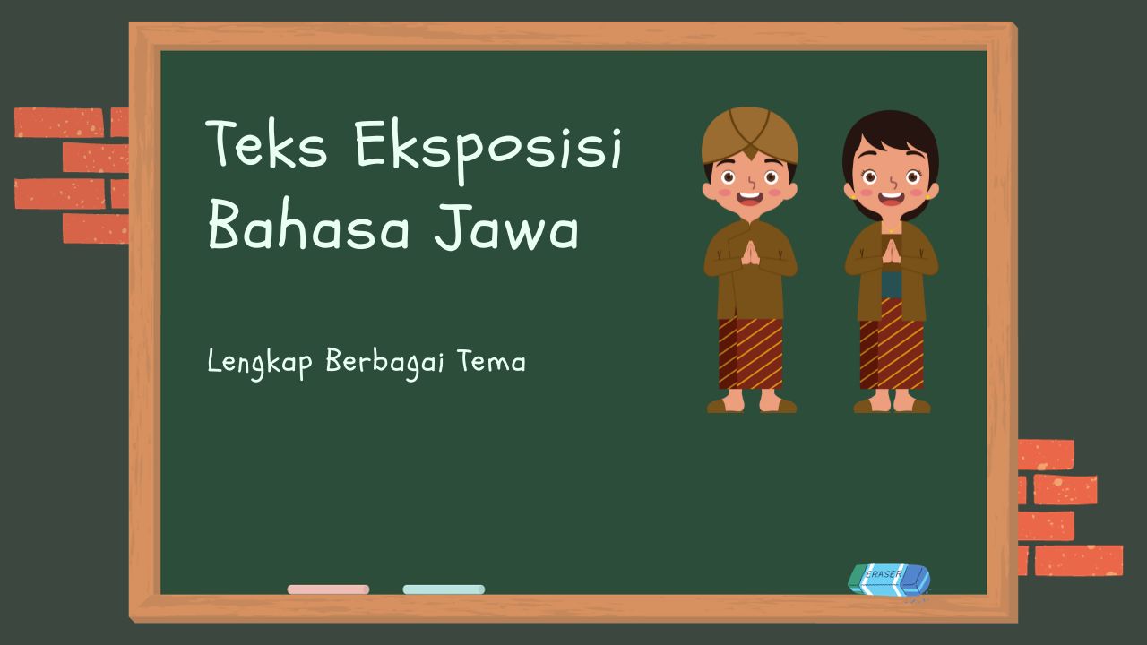 Teks Eksposisi Bahasa Jawa berbagai tema