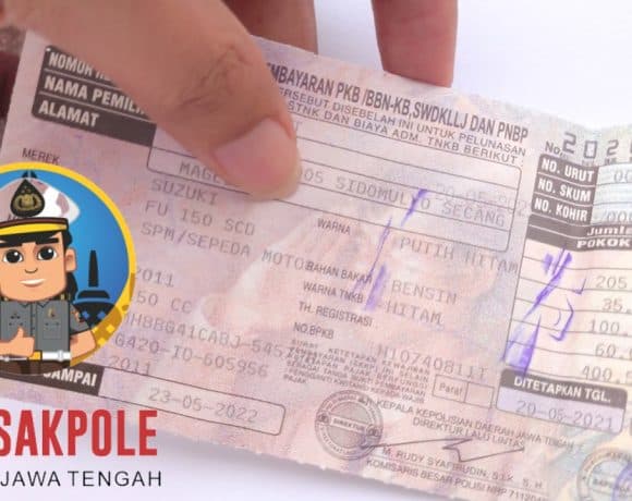 cek pajak kendaraan jawa tengah