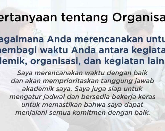 pertanyaan tentang organisasi