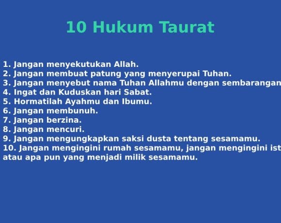 10 hukum taurat