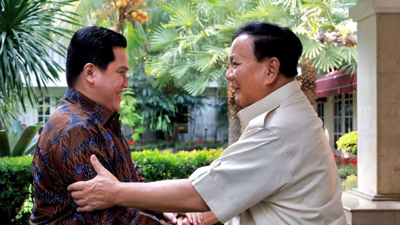 prabowo erick tohir