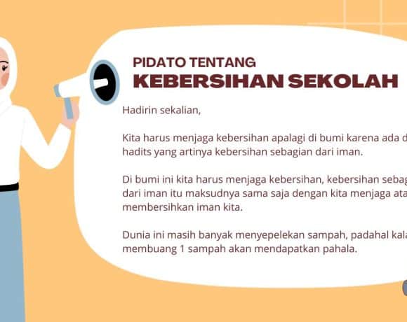 pidato tentang kebersihan sekolah