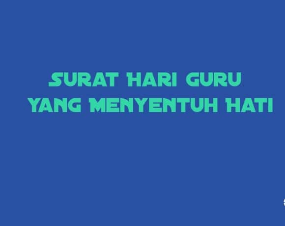 surat hari guru yang menyentuh hati