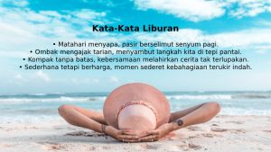 kata kata liburan