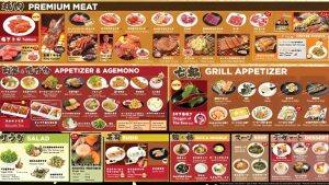 menu gyu kaku