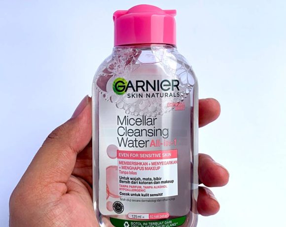 rekomendasi micellar water Garnier untuk kulit berjerawat