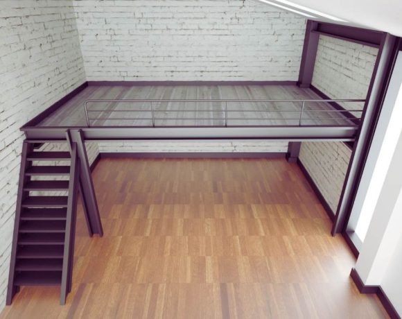 desain mezzanine kamar 3x3