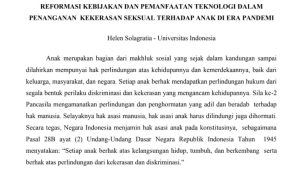 contoh essay mahasiswa